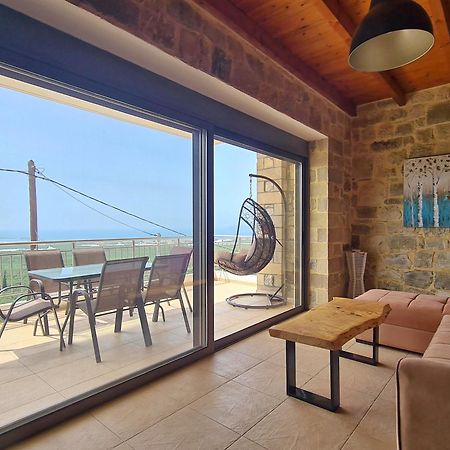 New Villa Kalimera, view to Falasarna beach Plátanos Esterno foto